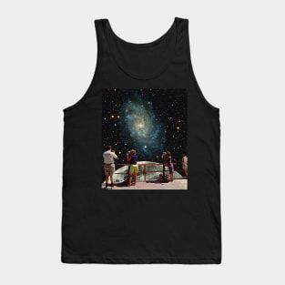 Galaxy view collage art Tank Top